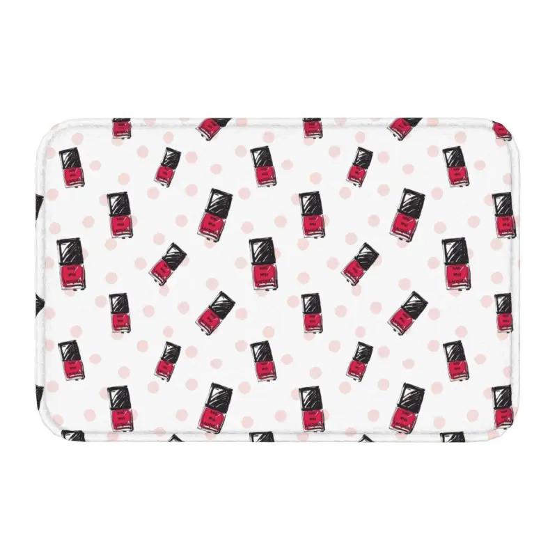 Custom Mode Nagellak Cosmetica Deurmat Mat Antislip Manicurist Badkamer Keuken Woonkamer Vloerkleed Tapijt 40*60cm