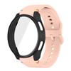 Siliconen Band voor Samsung Watch 7 6 5 4 40mm 44mm 5Pro 45mm Band Met Hoes Schermbeschermer Bumper cover voor Pols Accessoires