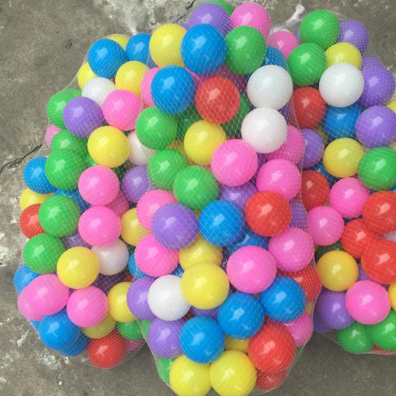 Farebné loptičky pre bábätká 5,5 cm/7 cm Oceánská loptička v interiéri hračka pre skákací domček pre deti do bazéna
