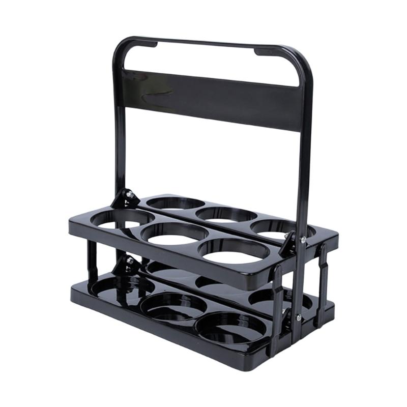 Beer Bottle Carrier Waterproof Drink Holder Plastic Material for Party Gathering