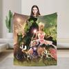 Wicked 2 Musical Film Glinda Poster Zacht Warm Dekentje Pluche Plaid Nieuwigheid Huisdecoratie Flanellen Bedsprei Bank Bedhoes