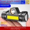 Lampe frontale LED rechargeable: Lampe frontale super lumineuse à longue portée pour la pêche de nuit et l'exploitation minière