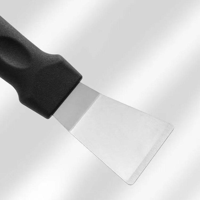 Brosse de Nettoyage pour Cuisinière, Grattoir de Nettoyage pour Cuisinière à Gaz, Brosse Métallique pour Nettoyer la Graisse Sans Coins Morts ni Fissures