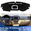 Pour Volkswagen VW Tiguan MK1 2007-2015 Couvre-tableau de bord de voiture Tapis de tableau de bord Planche Tapis Tapis de tableau de bord Tapis anti-UV Accessoires