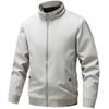 New Spring and Autumn Men's Work Stand-up Collar Jacket Handsome Top Men's Baseball Uniform Simple Jacket