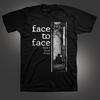 FACE TO FACE DON'T TURN AWAY Cotton Black All Size T Shirt For Men AG33