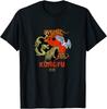 Kung Fu Five Animals Forms Chinese Martial Arts TShirt S5XL Unisex T-Shirt