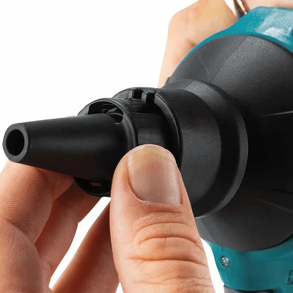 High Speed Electric Inflatable Blower Brushless Cordless Dust Blower Home Power Tool For 18V Battery