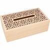 Tissue Box with Floral Lid - 25.5 X 14 X 8.5 Cm