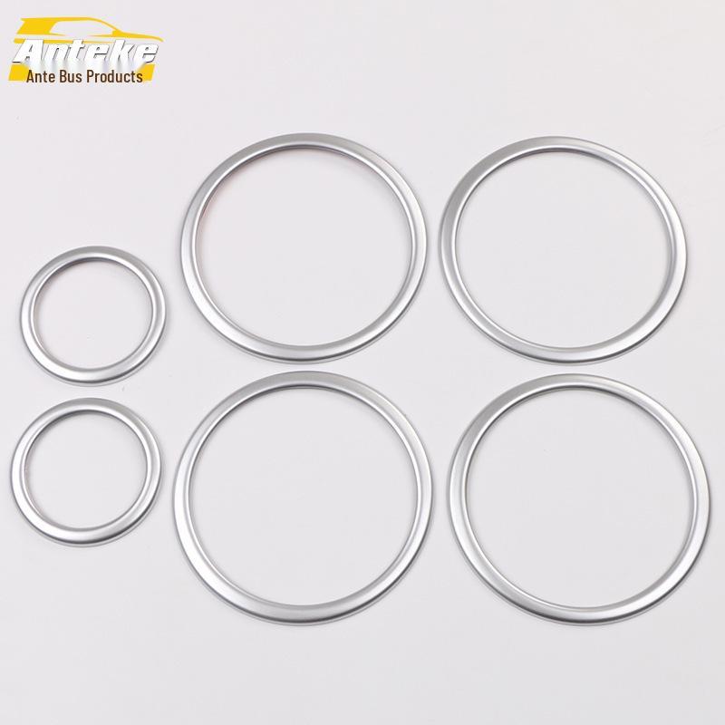 Electroplated Speaker Cover Frame for 16 X1 Bright Ring Decoration