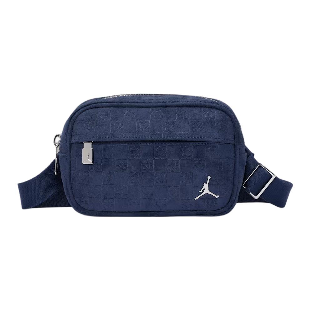 Jordan 1.5L Brand Logo Polyurethane Camera Crossbody Bag Unisex Bags Blue IQ3210-410