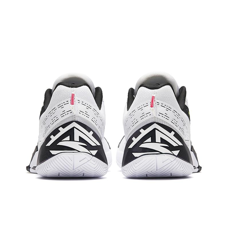 Anta Sweep 5 Basketball Shoes Men Sneaker White Black 112331608-4