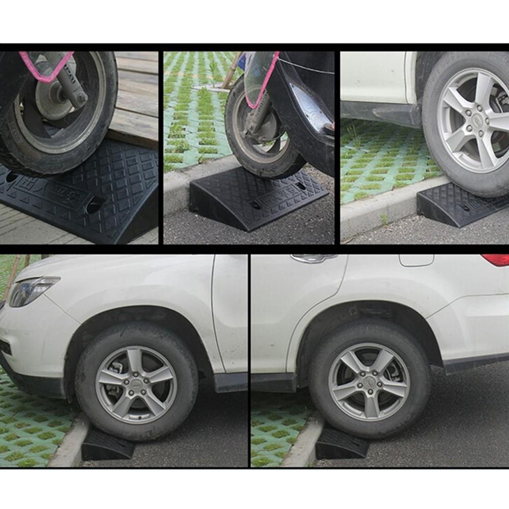 Non-Slip Ramp Plastic Kerb Ramp Grid Structure High Traction Design