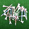 20Pcs/set Golf Tees for Golf Driver Training Plastics Golf Tees Low Resistance More Distance Consistent Height Tees