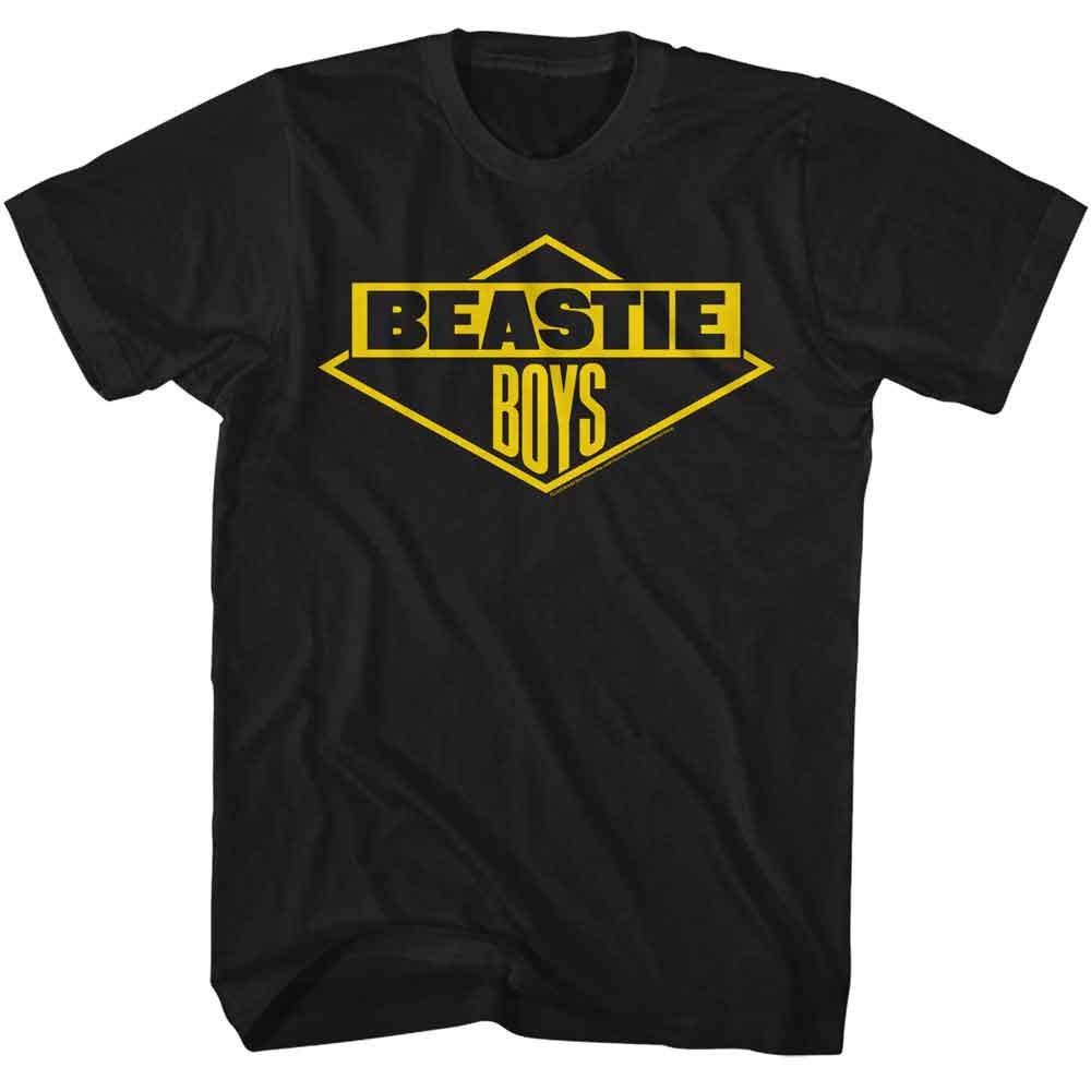 T-shirt Noir Musique Logo Diamant Beastie Boys