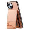 RFID-blokkerende portemonnee met kaarthouderbeugel telefoonhoesje voor IPhone 16 E 16 Plus 15 14 13 12 11 Pro Max flip leren hoes