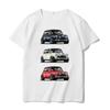 Magliette grafiche alla moda Mini Cooper del Trio Italiano Maglietta popolare per auto Magliette hip hop Maglietta Harajuku Abbigliamento estivo da uomo