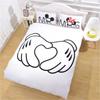 Minnie And Mickey Bedding Three-Piece Quilt Cover Walmart