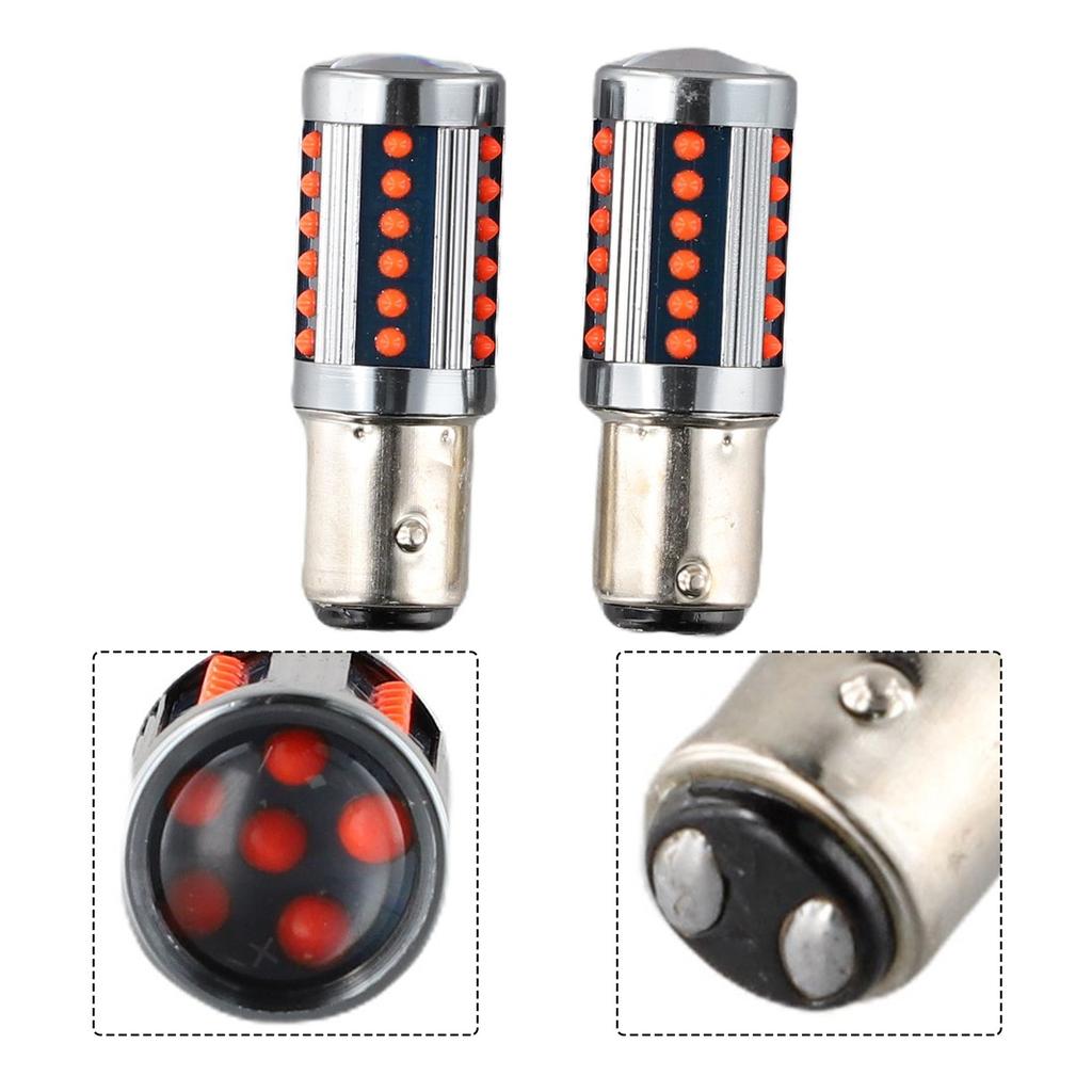 1157 LED Light Bulb Super Bright Tail Lamp 0.23A 2pcs Set Aluminum