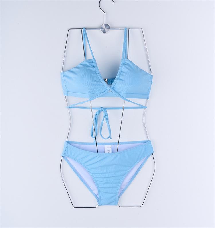 Women's Sun Protection Swimsuit: Chic Long Sleeve Three-Piece Set for Beach & Hot Springs
