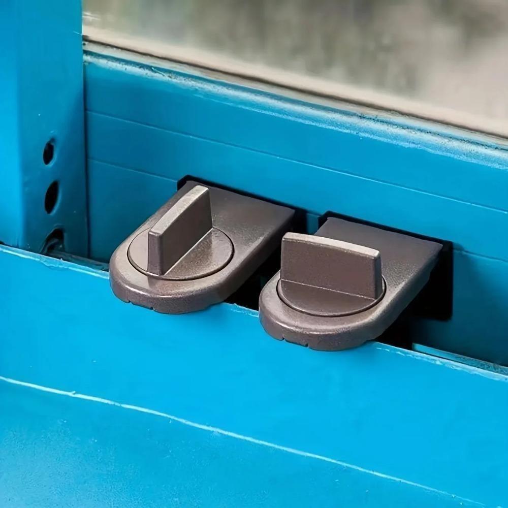 4 Sets Sliding Sash Stopper Cabinet Lock Straps Door Security Anti-theft Lock Sliding Window Door Lock Baby Child Safety Limiter