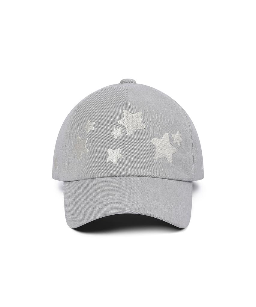 MISEKI SEOUL Midnight Stars Logo Ball Cap Gray