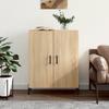 Vidaxl Cabinet, Sonoma Oak, 69.5X34X90 Cm, Wood-Based Material