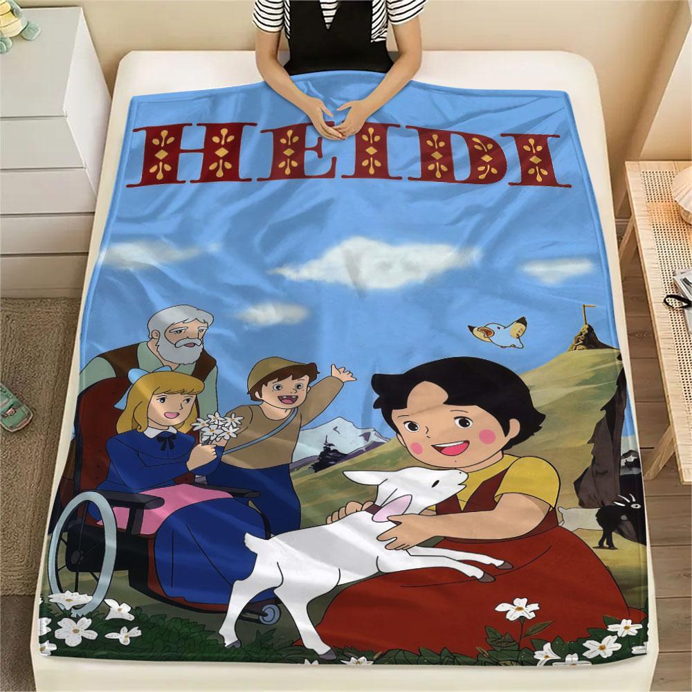 Heidi Girl Blanket, High Quality Comfortable for All Seasons, Home Decor, Warmth and Comfort