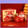 Adorable Resin Wealth God Decorative Figurine For Home And Office Desk Display