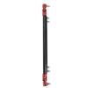 Pieza de Repuesto Eje de Transmisión de Tambor Tamaño Estándar Metal Varilla de Doble Pedal, Resistente al Desgaste (Negro)