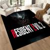 Resident Evil 2 Remake Poster Square Rugs Are a Great Choice for Living Rooms, Bedrooms, Home Décor, and As Gifts.
