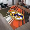 Real Madrid4 Flannel Pattern Square Carpet,Area Rug,Carpet Rug for Living Room Bedroom Sofa Playroom Decor,Non-slip Floor Mat