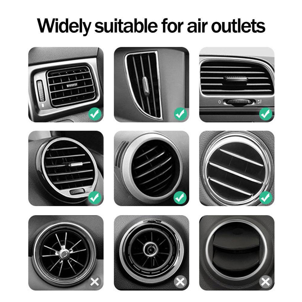 30w Wireless Charger Car Mount Air Vent Mobile Phone Holder For Iphone 14 13 12 Xiaomi Samsung Fast Charging Station