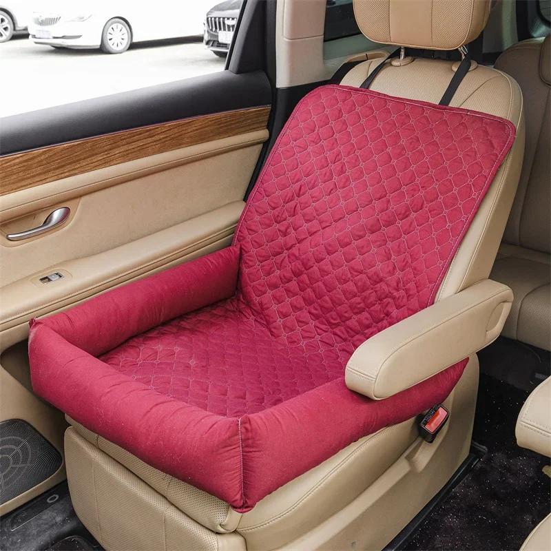 Dog Cat Pets Car Seat Cushion Outdoor Travel Hanging Bag Safety Seat Pet Bed Car Nest Mat Comfortable Universal Cars Accessories
