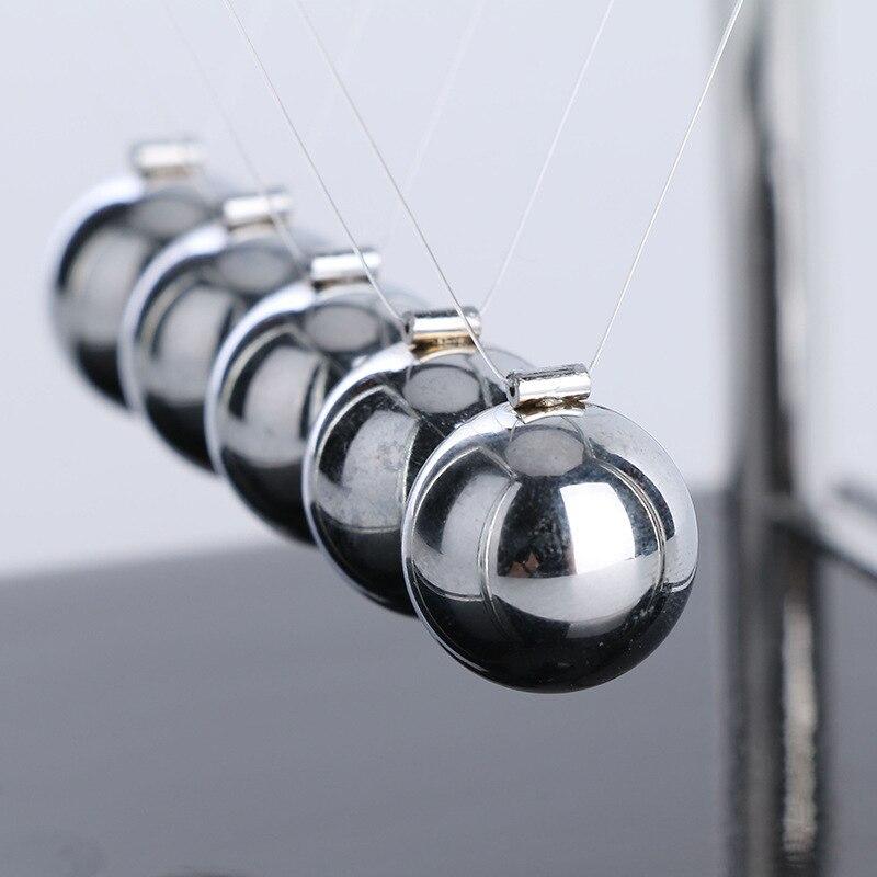 Newton Cradle Balance Steel Balls School Teaching Supplies Physics Science Pendulum Desk Toy Gifts Home Decor