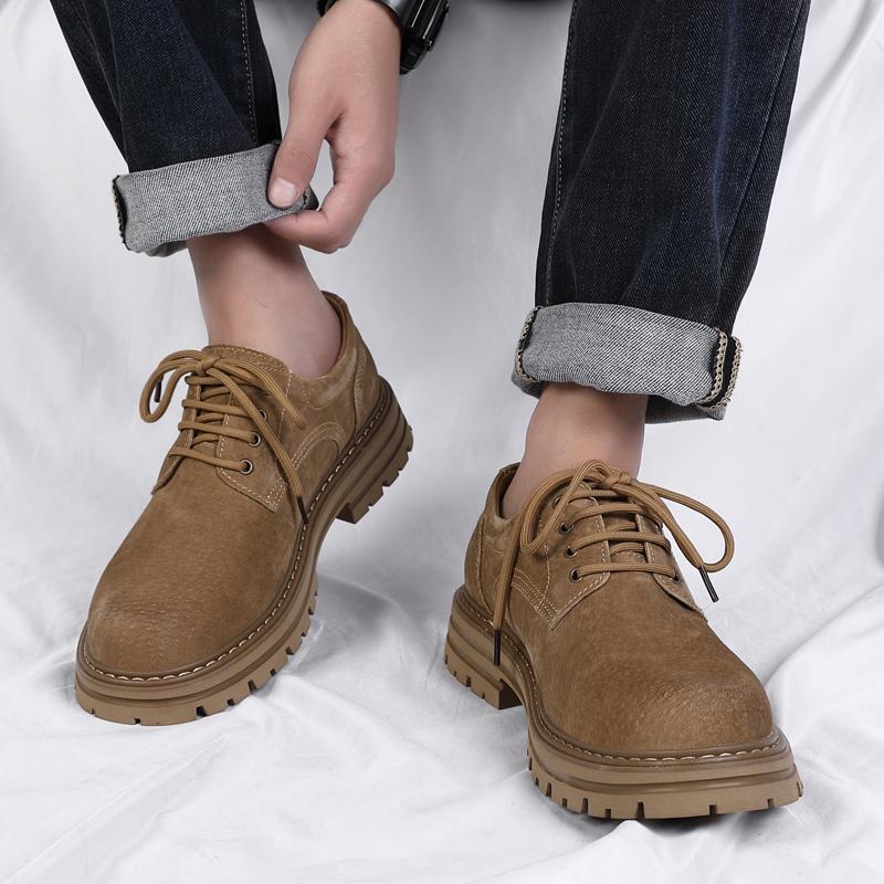 Lässige und geschäftliche Schuhe mit dicker Sohle Modischer und trendiger Herrenstil Täglich Büro Outdoor Trendy Party Street Jugendschuhe