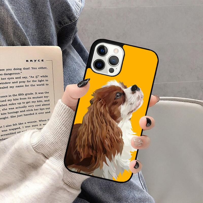 Cavalier King Charles Spaniel Dog Phone Case Cover For iPhone 17 Air 16 15 14 plus 11 12 13 Pro Max coque Cover Shell