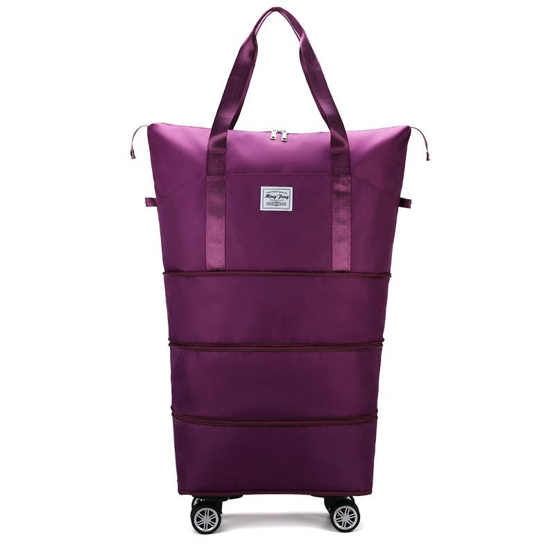 Travel Bag with Large Capacity, Student Short Distance Travel Storage Bag, Suitcase, Swivel Wheel, Ready for Delivery, Fitness Luggage Bag