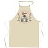 Kitchen Apron - Lara the Most Beautiful - Breton Print - Durable Cotton - Made In France
