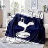 Tottenham Hotspur Theme Printed Blanket - Perfect for Couch, Bed, Travel & Outdoor Use | Machine Washable, Cozy & Durable.