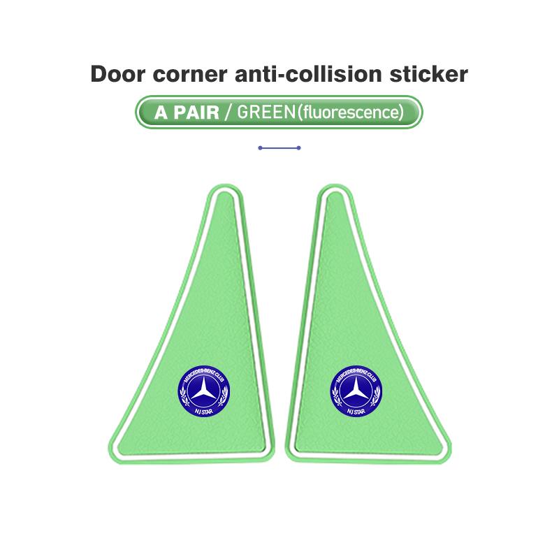 FA032pcs Car Door Corner Cover Bumper Collision Anti-scratch Protector For Mercedes Benz C180 C300 W124 W176 W177 C200 C260 GLC CLE
