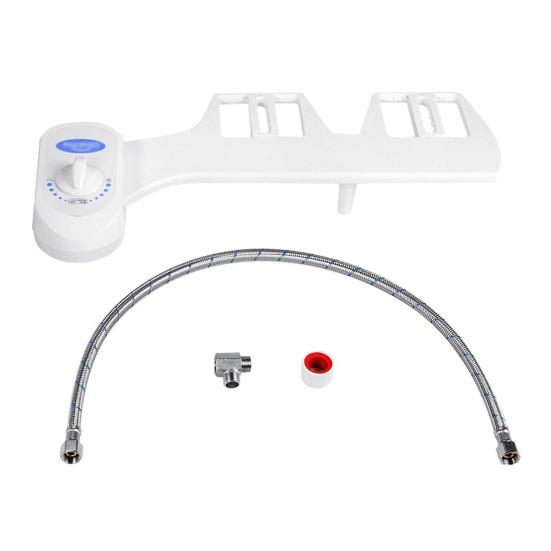 Non-Electric Bidet Self-Cleaning Nozzle Rear Wash Hygienic Protection Adjustable Water Pressure Bidet Attachment for Toilet Seat