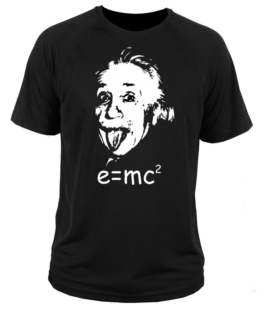 T-Shirt Albert Einstein E=Mc2 Harvard