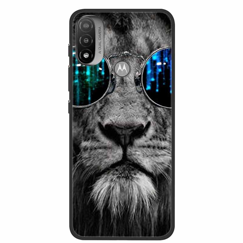 For Motorola E20 Phone Case Cover Black Silicone Soft Back Cover Case For Motorola Moto E20 Case E 20 Coque For Moto E20 Funda