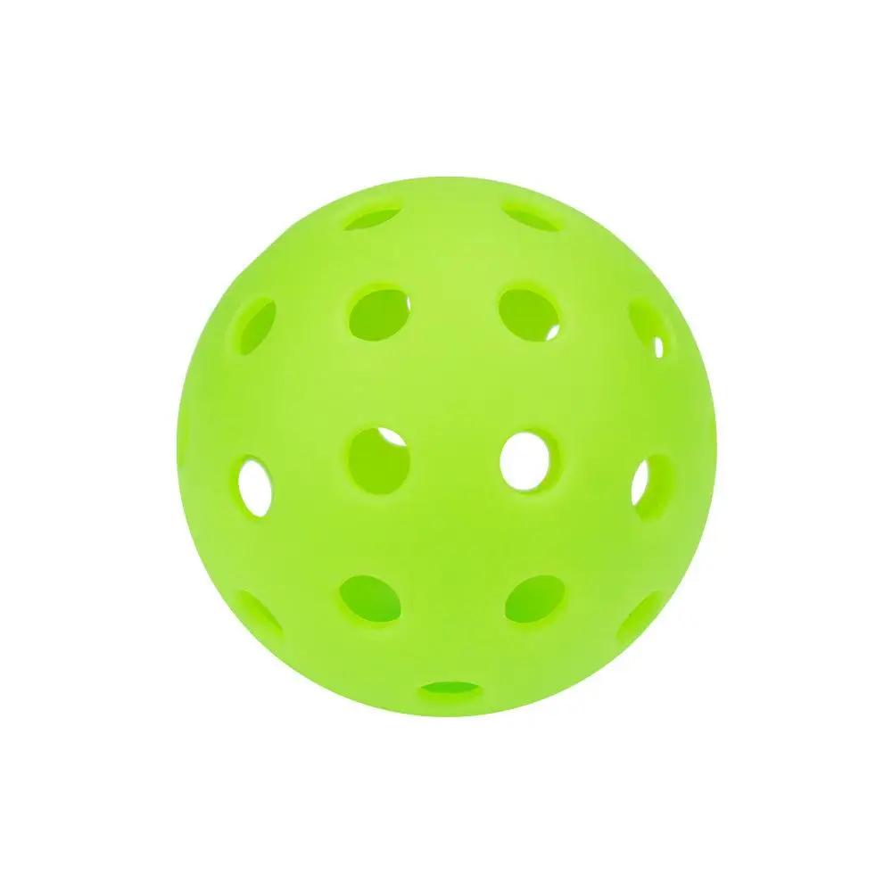 12pcs Pickleball 74MM 40 Holes Outdoor Durable Pickleballs 26g Per Ball for Competition Pack of Outdoor Pickleballs