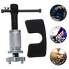 Disc Brake Tool Piston Rewind Kit Carbon Steel Cylinder Adjustment Set for Press-fit Component Remover Pad Replacement with Reaction Plate And