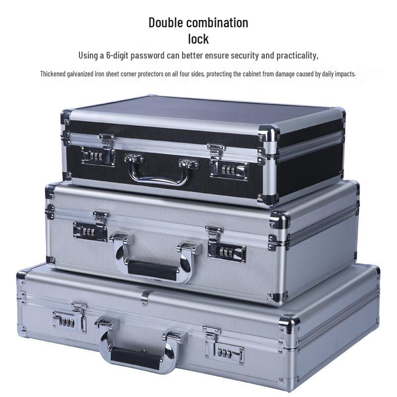 Aluminum Alloy Portable Storage Case with Combination Lock