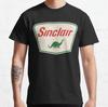 SALE!! Sinclair Oil Vintage Logo Retro Vintage Unisex Logo New Spring/Summer Arrivals Regular Fit Casual  Streetwear Men Women