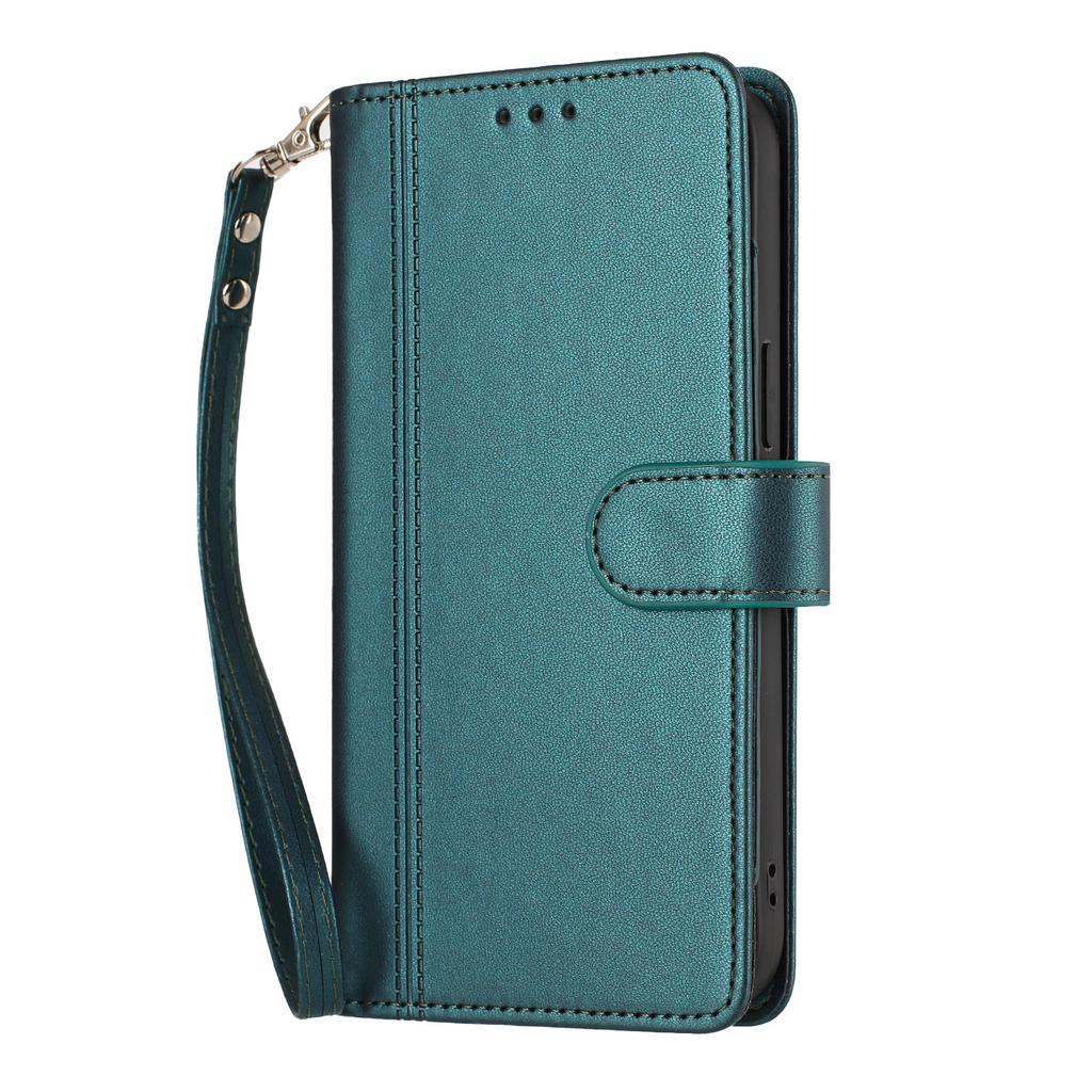 Leather Wallet Flip Case For OPPO Reno 15 15F 14 14F 13 13F 12 12F 11 11F 10 Pro Max 6 5 5F 4 4F Lite PU with 9 Card Slots Cash Slot and Wrist Strap
