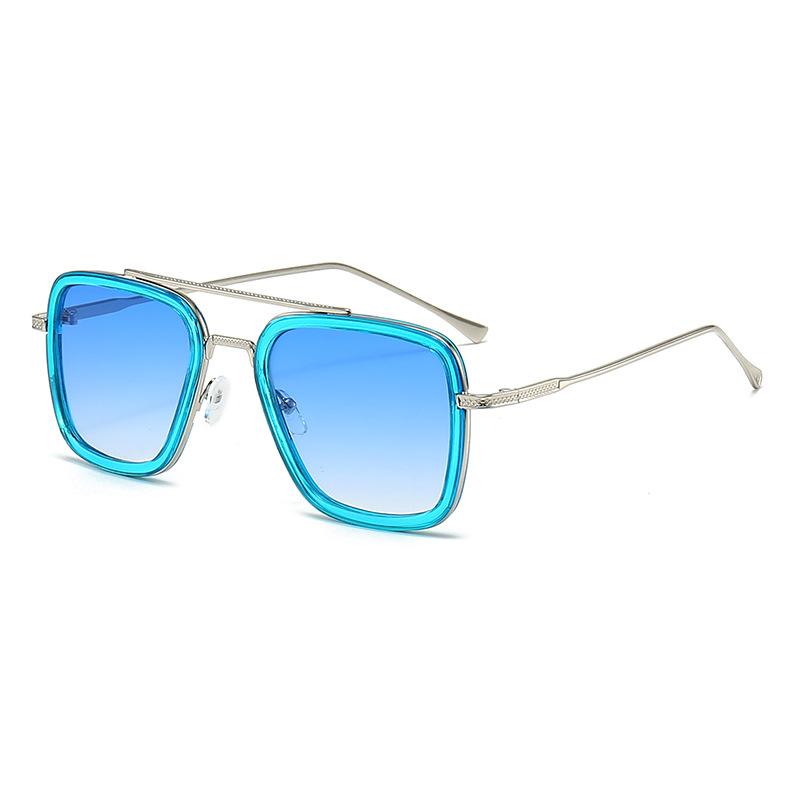 Vintage Metal Frame Square Sunglasses Women Men Rectangle Sun Glasses Female Eyewear Sunglasses for Male Female Eyeglasses